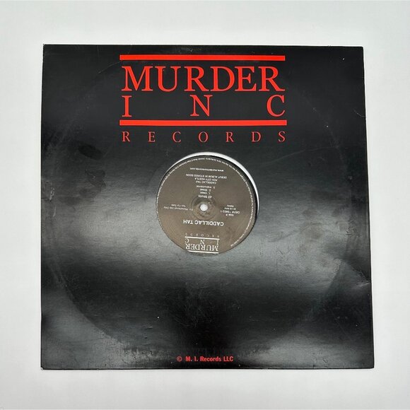 Caddillac Tah Promo Vinyl Record 2003 Murder Inc Gotcha Ma 40 Shots Y2K Rap Vtg - Picture 7 of 9
